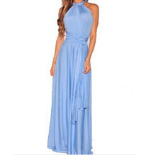 Load image into Gallery viewer, 2020 Summer Sexy Women Maxi Club Dress Bandage Long Party Multiway Swing Dress Convertible Infinity Robe Bridesmaids Boho Dress