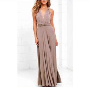 2020 Summer Sexy Women Maxi Club Dress Bandage Long Party Multiway Swing Dress Convertible Infinity Robe Bridesmaids Boho Dress