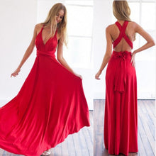 Load image into Gallery viewer, 2020 Summer Sexy Women Maxi Club Dress Bandage Long Party Multiway Swing Dress Convertible Infinity Robe Bridesmaids Boho Dress
