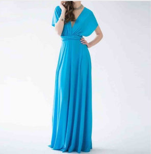 2020 Summer Sexy Women Maxi Club Dress Bandage Long Party Multiway Swing Dress Convertible Infinity Robe Bridesmaids Boho Dress